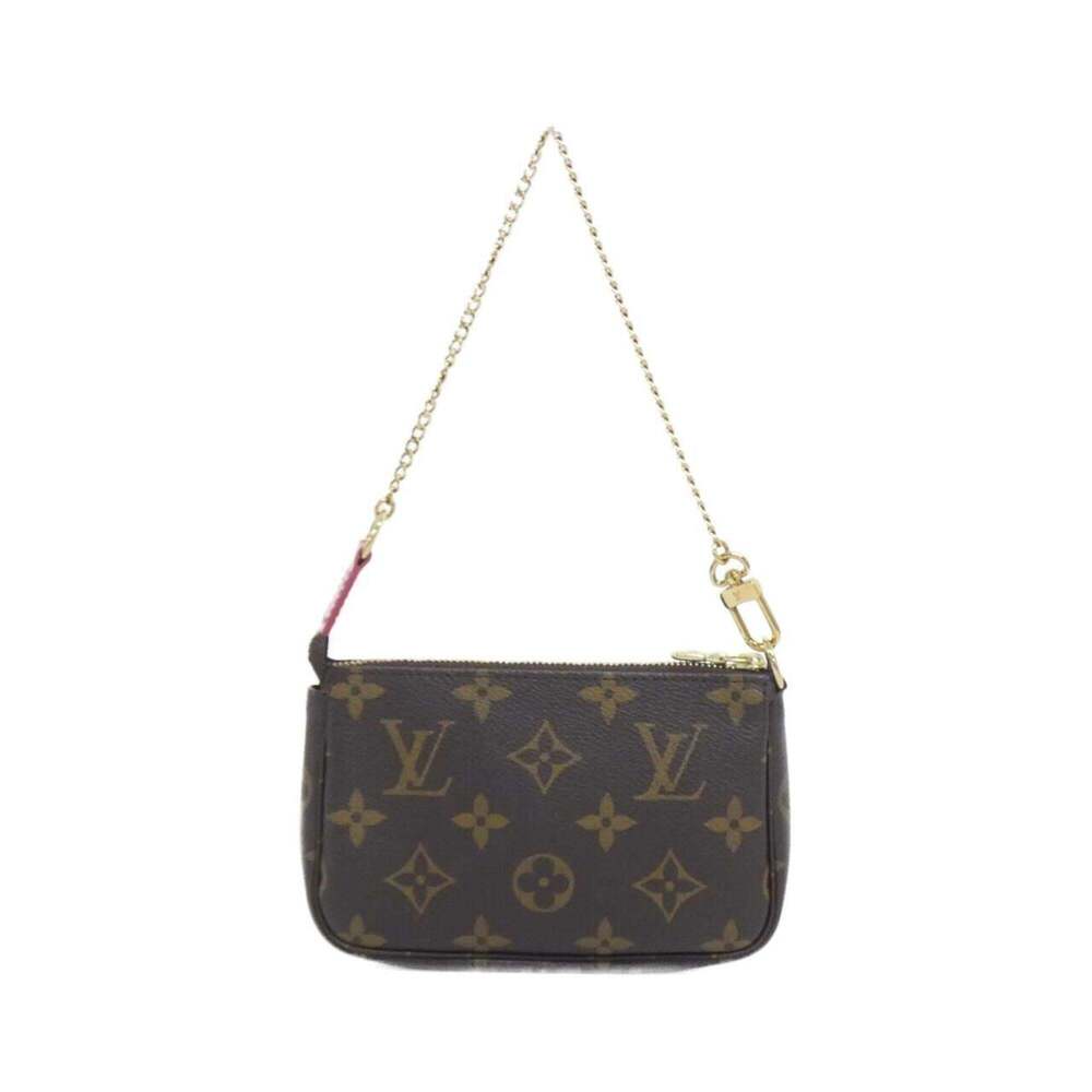 LOUIS VUITTON Authentic Brown Monogram Pochette Pouch - Picture 2 of 7